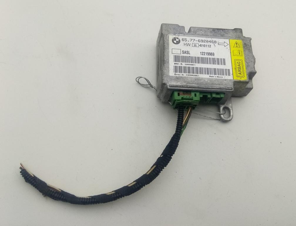 датчик AirBag BMW 7 E65/E66 2001, 4.4 л., бензин, АКПП, чёрный, седан, 65776920468