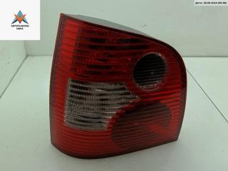 фонарь задний левый Volkswagen Polo 4 поколение 2002, 1.2 л., бензин, МКПП, синий, хетчбэк 3 дв., 6Q6945111A, 6Q6450095B