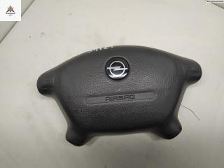 подушка безопасности водителя Opel Omega B 1997, 2.0 л., бензин, АКПП, жёлтый, седан, 90437100