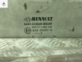 форточка задняя левая Renault Megane 2 поколение 2005, 1.6 л., бензин, МКПП, чёрный, универсал, 43R000015 - фото №2