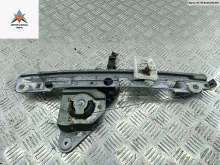 стеклоподъемник электрический задний левый Renault Megane 2 поколение [рестайлинг] 2006, 1.9 л., дизель, МКПП, чёрный, универсал, 400461