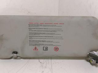 козырек солнцезащитный Renault Laguna 3 поколение 2008, 2.0 л., дизель, МКПП, серый, универсал, X91