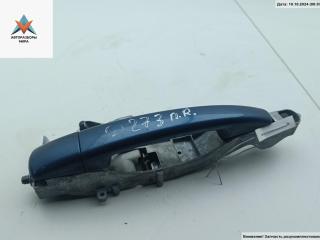 ручка наружная передняя правая Citroen C4 Grand Picasso 1 поколение 2009, 2.0 л., дизель, АКПП, синий, минивэн, 9680342480