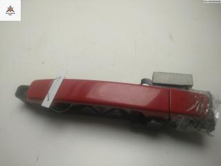 ручка наружная передняя левая Nissan Qashqai 1 поколение [рестайлинг] 2011, 1.5 л., дизель, МКПП, красный, внедорожник 5 дв.