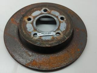 диск тормозной задний Ford Focus 2 поколение 2006, 1.6 л., дизель, МКПП, белый, универсал