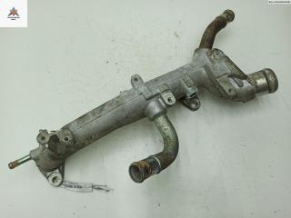 фланец (тройник) системы охлаждения Renault Espace 4 поколение 2004, 3.5 л., бензин, АКПП, чёрный, минивэн