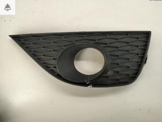 заглушка (решетка) в бампер SEAT Ibiza 4 поколение 2008, 1.4 л., бензин, МКПП, жёлтый, хетчбэк 5 дв., 6J0853666A