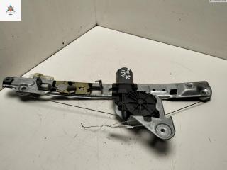 стеклоподъемник электрический задний левый Renault Megane 2 поколение 2005, 1.6 л., бензин, МКПП, чёрный, универсал, 400461