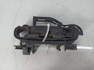 ручка наружная передняя левая Audi A6 4F/C6 [рестайлинг] 2009, 2.0 л., дизель, МКПП, синий, седан, 4F0837207B, 4F0837885D