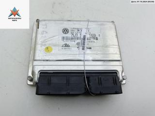 блок управления подвеской Porsche Cayenne 955 2003, 4.5 л., бензин, АКПП, чёрный, внедорожник 5 дв., 7L0907553E