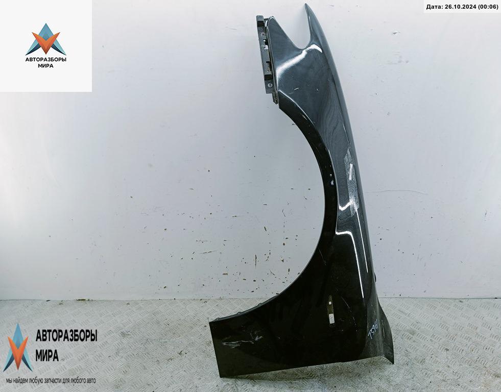 крыло переднее левое BMW 7 серия E65/E66/E67 2002, 4.4 л., бензин, АКПП, чёрный, седан - фото №1