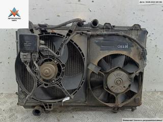 радиатор охлаждения Mitsubishi Space Star 1 поколение 1999, 1.8 л., бензин, МКПП, синий, минивэн