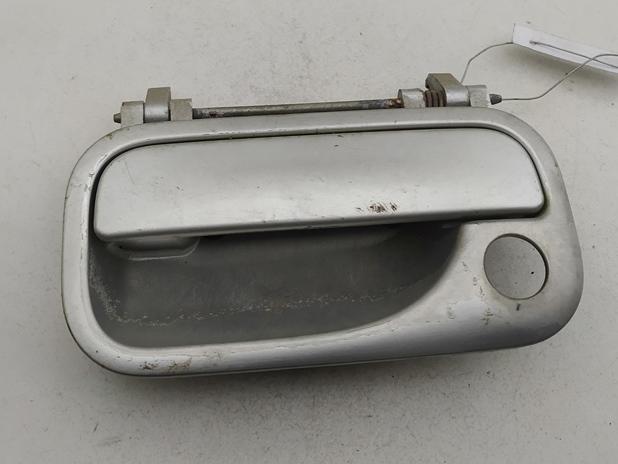 ручка наружная передняя левая Opel Vectra B 1997, 2.0 л., дизель, МКПП, серый, седан - фото №1