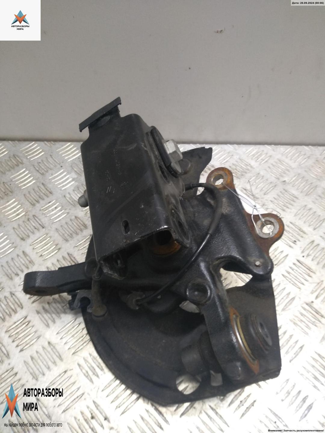 Кулак (корпус ступицы) задний правый Renault Espace 5 поколение 2017, 1.8 л., бензин, АКПП, синий, минивэн - фото №1