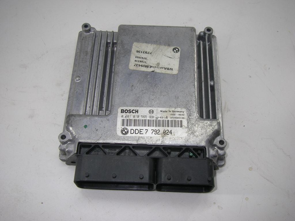 ЭБУ BMW 3 E46 2003, 2.0 л., дизель, АКПП, чёрный, универсал, 0281010565, 7792024