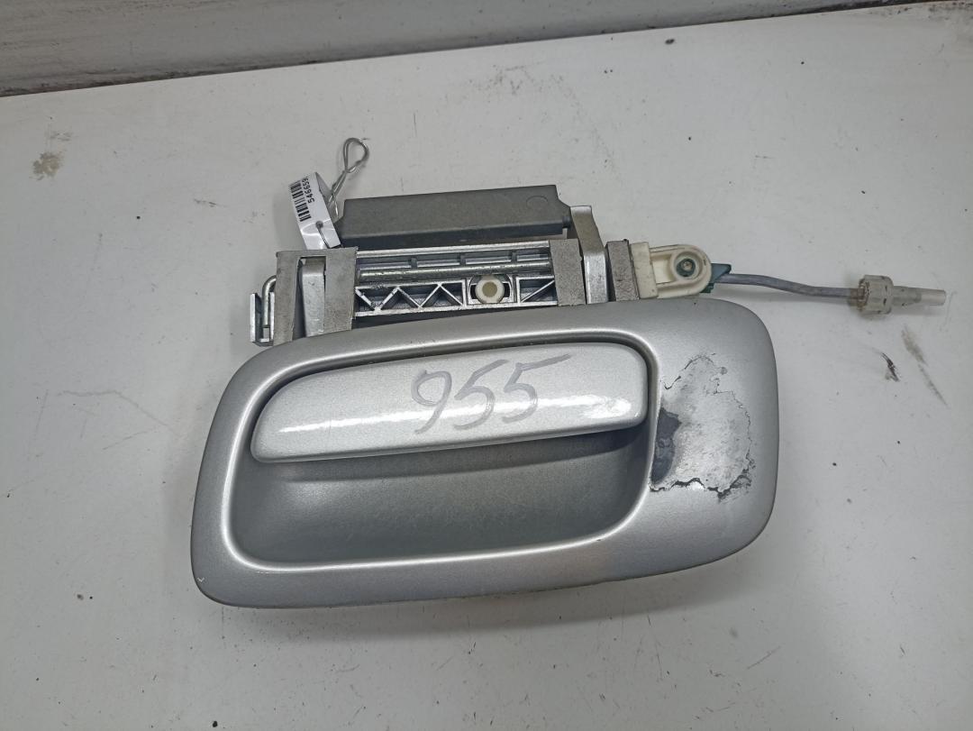 ручка наружная задняя левая Opel Astra G 2003, 1.6 л., бензин, МКПП, серый, универсал - фото №1