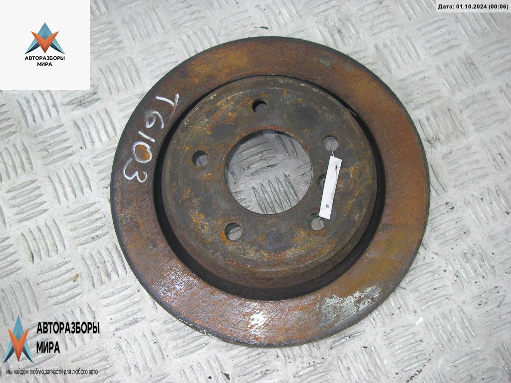 диск тормозной задний BMW 5 серия E39 1999, 2.5 л., бензин, МКПП, синий, седан - фото №1