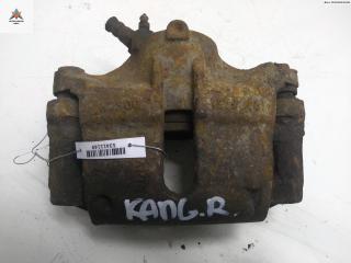 суппорт передний правый Renault Kangoo 1 поколение 2001, 1.6 л., бензин, МКПП, зелёный, фургон