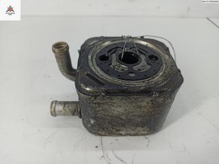 теплообменник масляного фильтра Audi A6 4B/C5 [рестайлинг] 2002, 2.5 л., дизель, АКПП, чёрный, универсал, 028117021B