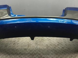 бампер задний Renault Megane 2 поколение 2005, синий, кабриолет