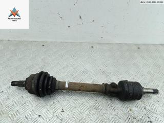 полуось передняя левая (приводной вал, ШРУС) Peugeot 307 1 поколение 2002, 1.6 л., бензин, МКПП, серый, универсал