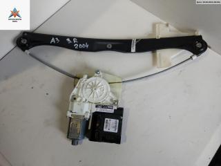 стеклоподъемник электрический задний правый Audi A3 8P/8PA [рестайлинг] 2004, 2.0 л., дизель, АКПП, синий, хетчбэк 5 дв., 8P4839462B, DVIG, 8P4959802D