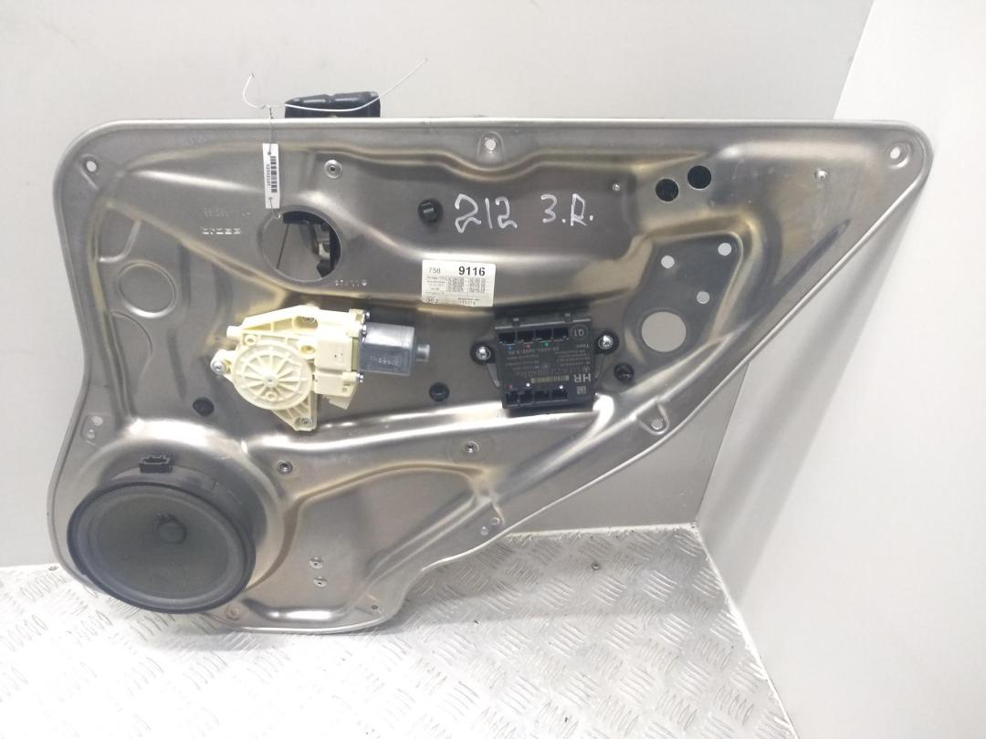 стеклоподъемник электрический задний правый Mercedes-Benz E-Класс W212/S212/C207/A207 2011, 2.2 л., дизель, АКПП, жёлтый, универсал, 2125407205 - фото №1
