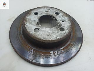 диск тормозной задний Opel Astra G 1998, 1.6 л., бензин, МКПП, серый, хетчбэк 5 дв.