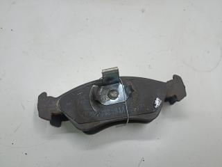 Колодки тормозные передние Opel Vectra B 1996, 1.6 л., бензин, МКПП, красный, седан