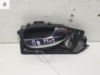 ручка внутренняя передняя правая Peugeot 307 1 поколение 2003, 2.0 л., дизель, МКПП, чёрный, универсал, 9643604477