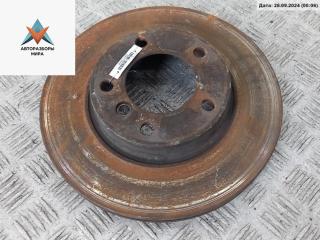 диск тормозной передний BMW 3 серия E46 [рестайлинг] 2001, 2.2 л., бензин, МКПП, чёрный, седан