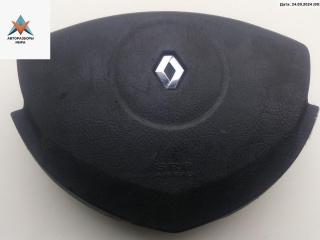 подушка безопасности водителя Renault Clio 2 поколение [2-й рестайлинг] 2003, 1.2 л., бензин, МКПП, чёрный, хетчбэк 3 дв., 8200236060