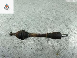 полуось передняя левая (приводной вал, ШРУС) Peugeot 307 1 поколение 2002, 1.6 л., бензин, МКПП, серый, универсал