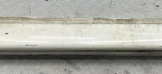 Накладка на порог наружная левая Mercedes-Benz M-Class ML W163 2002, белый, внедорожник 5 дв., A1636900340, A1636900440, PRAVAYA, LEVAYA