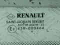 стекло (иные) Renault Clio 3 поколение 2006, 1.2 л., бензин, МКПП, чёрный, хетчбэк 3 дв., 43R-000464 - фото №2