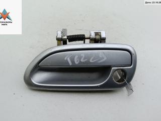 ручка наружная передняя левая Subaru Legacy 3 поколение 2002, 2.0 л., бензин, АКПП, серый, универсал