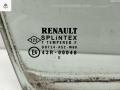 форточка передняя правая Renault Scenic 1 поколение [рестайлинг] 2000, 2.0 л., бензин, АКПП, серый, минивэн, 43R00049 - фото №2