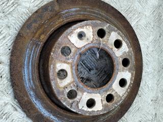 диск тормозной задний Volkswagen Golf 5 поколение 2003, 1.6 л., бензин, МКПП, чёрный, хетчбэк 3 дв., 1K0615601AB