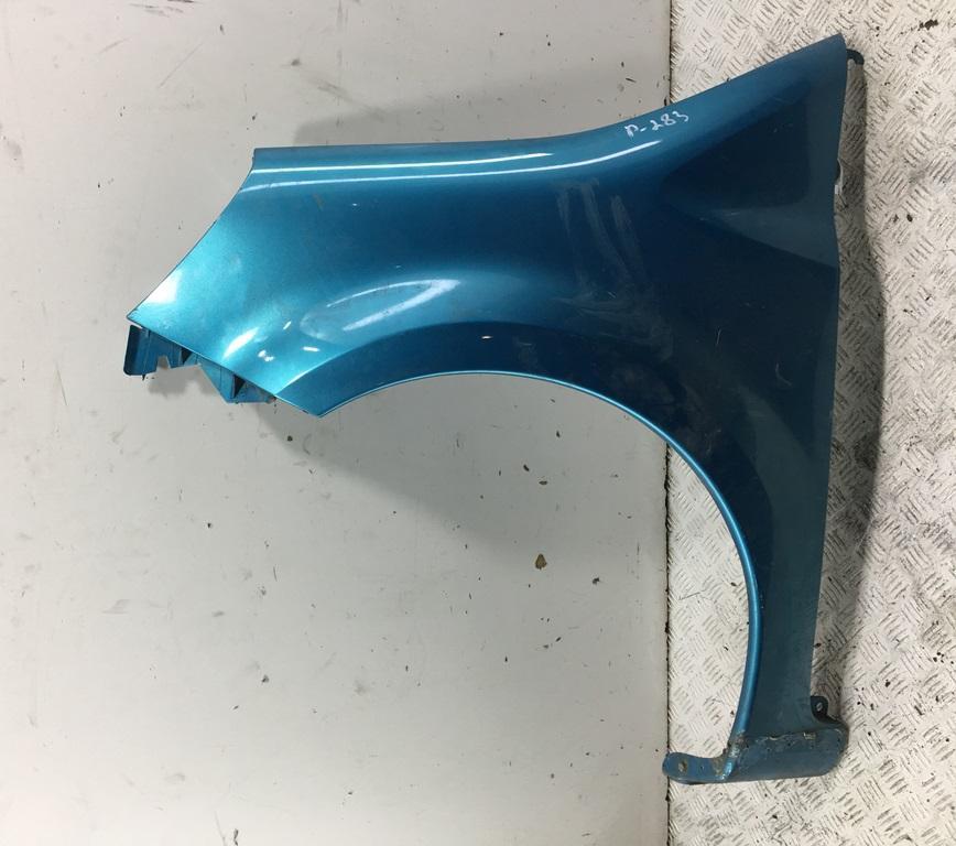 крыло переднее левое Renault Modus 2005, 1.6 л., бензин, МКПП, синий, хетчбэк 5 дв.