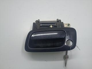 ручка наружная передняя левая Opel Zafira A 2003, 1.8 л., бензин, МКПП, чёрный, минивэн