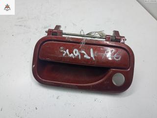 ручка наружная передняя левая Opel Vectra B [рестайлинг] 2001, 2.2 л., дизель, МКПП, красный, универсал, 9192210