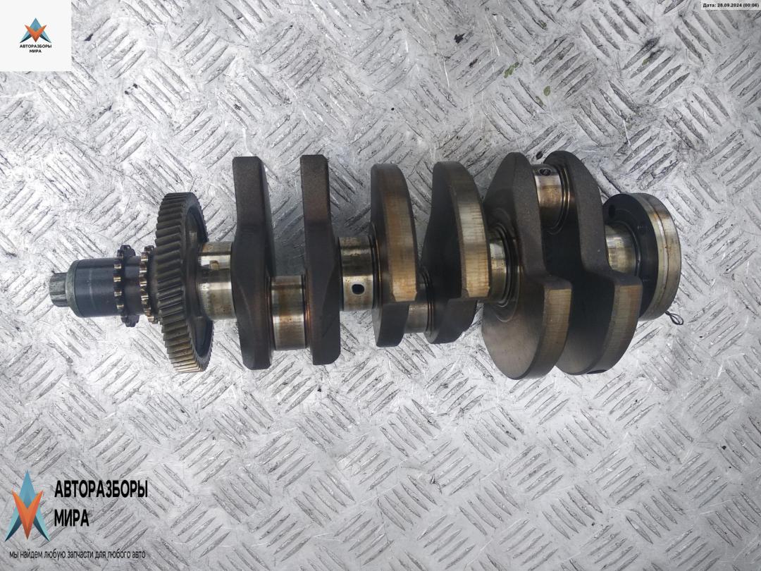 коленвал Volkswagen Polo 4 поколение 2004, 1.2 л., бензин, МКПП, серый, хетчбэк 5 дв. - фото №1