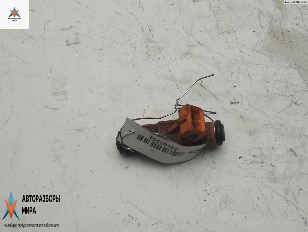 форсунка Peugeot 307 1 поколение 2002, 1.6 л., бензин, МКПП, зелёный, хетчбэк 5 дв., 0280156034 - фото №1