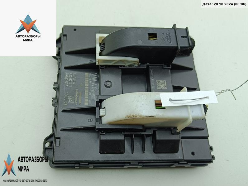 блок комфорта SEAT Ibiza 4 поколение 2008, 1.4 л., бензин, МКПП, жёлтый, хетчбэк 5 дв., 6R0937087 - фото №1