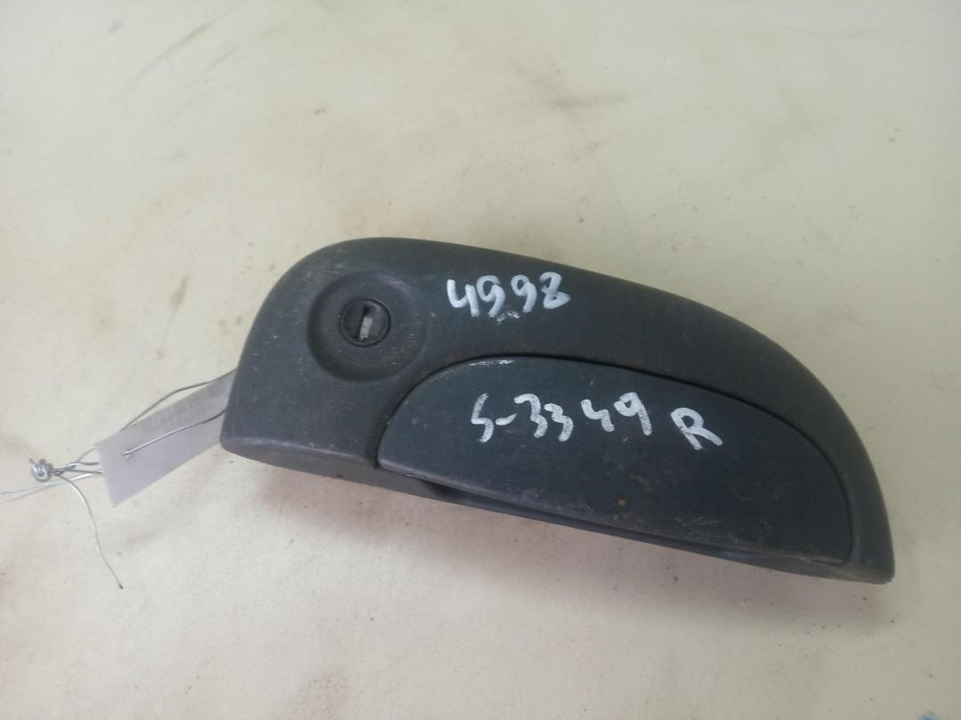 ручка наружная передняя правая Renault Kangoo 1 поколение 2000, 1.9 л., дизель, МКПП, белый, фургон, 7700354479 - фото №1