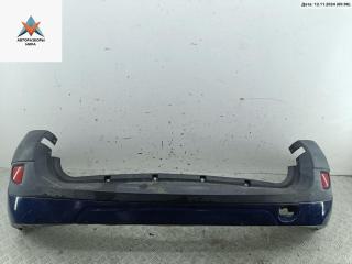 бампер задний Dacia (Renault) Logan 2008, синий, универсал