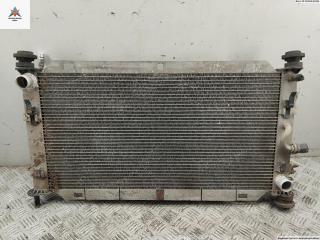 радиатор охлаждения Ford Focus 1 поколение [рестайлинг] 2003, 1.6 л., i, бензин, МКПП, серый, универсал