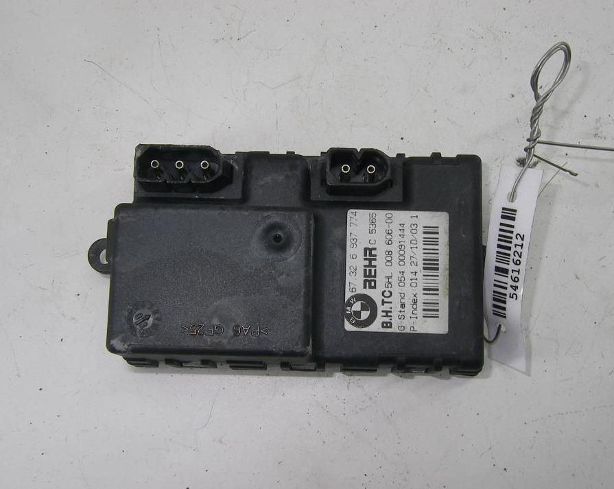 сопротивление печки BMW 5 E60/E61 2003, 3.0 л., дизель, АКПП, чёрный, седан, 6937774