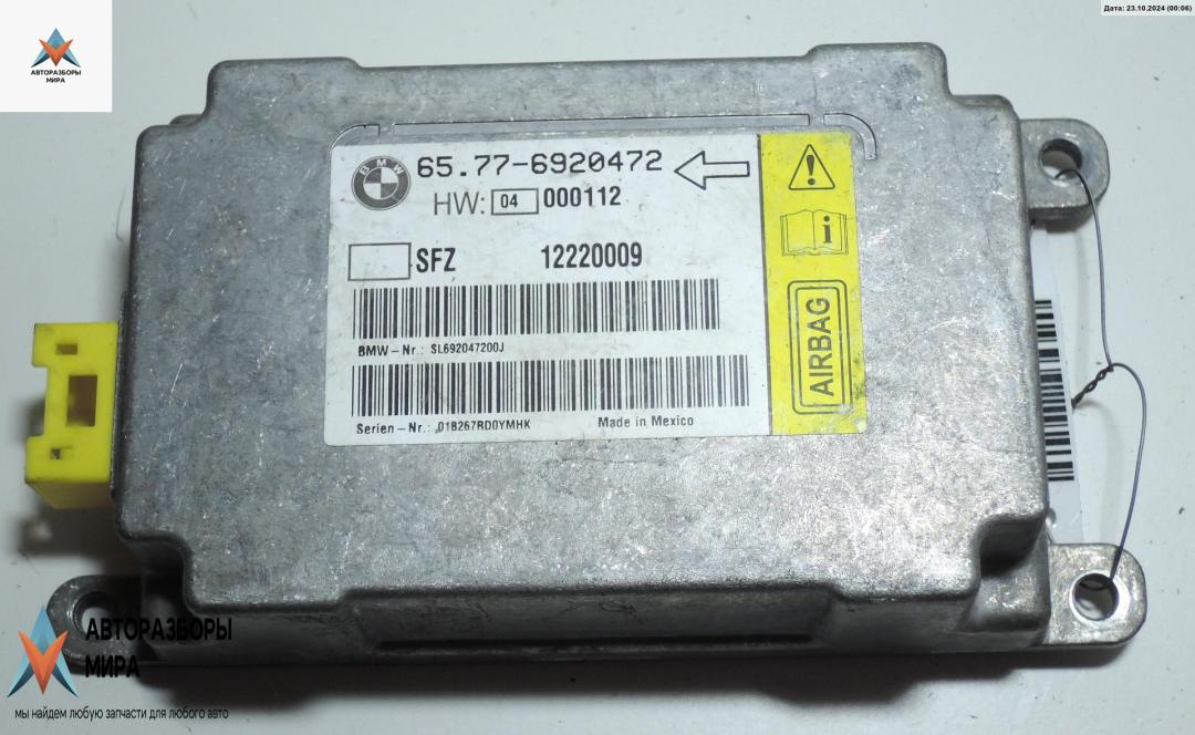 датчик AirBag BMW 7 серия E65/E66/E67 2001, 3.6 л., бензин, АКПП, серый, седан, 65776920472 - фото №1