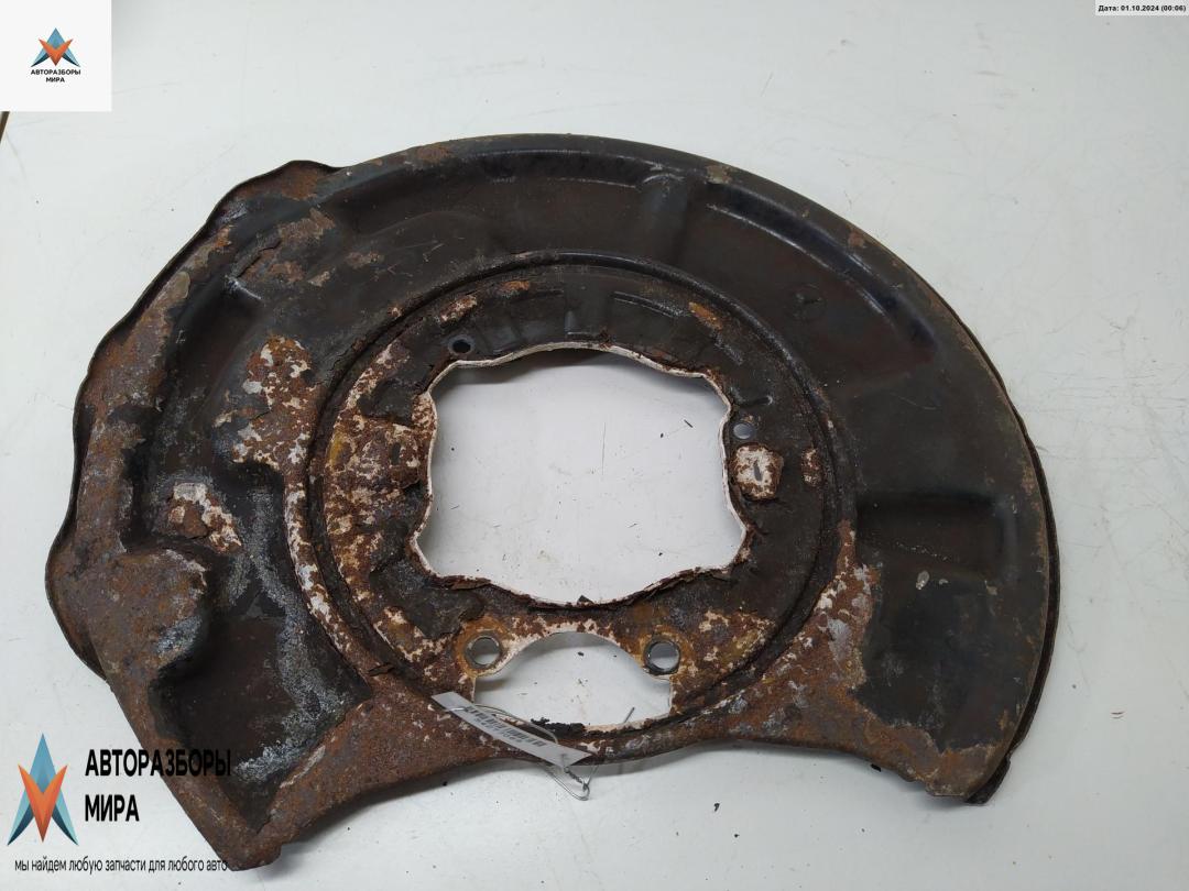 защитный кожух тормозного механизма Mercedes-Benz E-Класс W211/S211 2004, 2.2 л., дизель, АКПП, жёлтый, седан - фото №1